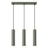 Lampe suspendue LAGOS 3L vert olive