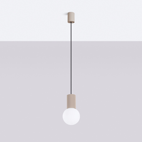 Lampe suspendue HALO 1 taupe