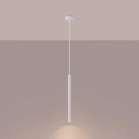 ARCHE 1 lampe suspendue blanche + 1x ampoule LED G9 4000K Cold 4,5W 460lm