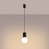 Lampe suspendue HALO 1 noir