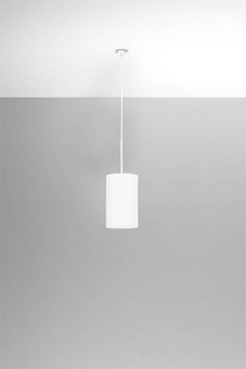 Lustre OTTO 15 blanc +1x ampoule LED E27 4000K Froid 7.5W 650lm