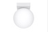 Plafond YOLI 1 blanc + 1x ampoule LED G9 3000K Warm 4.5W 450lm