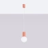 Lampe pendante HALO 1 peach