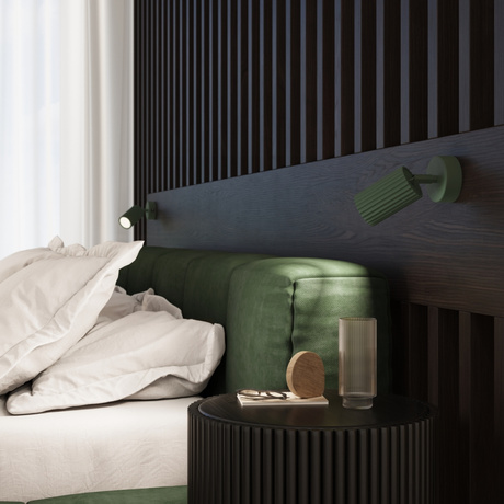 Plafonnier KARBON 30 vert olive