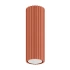 Plafonnier KARBON 20 rouge ocre