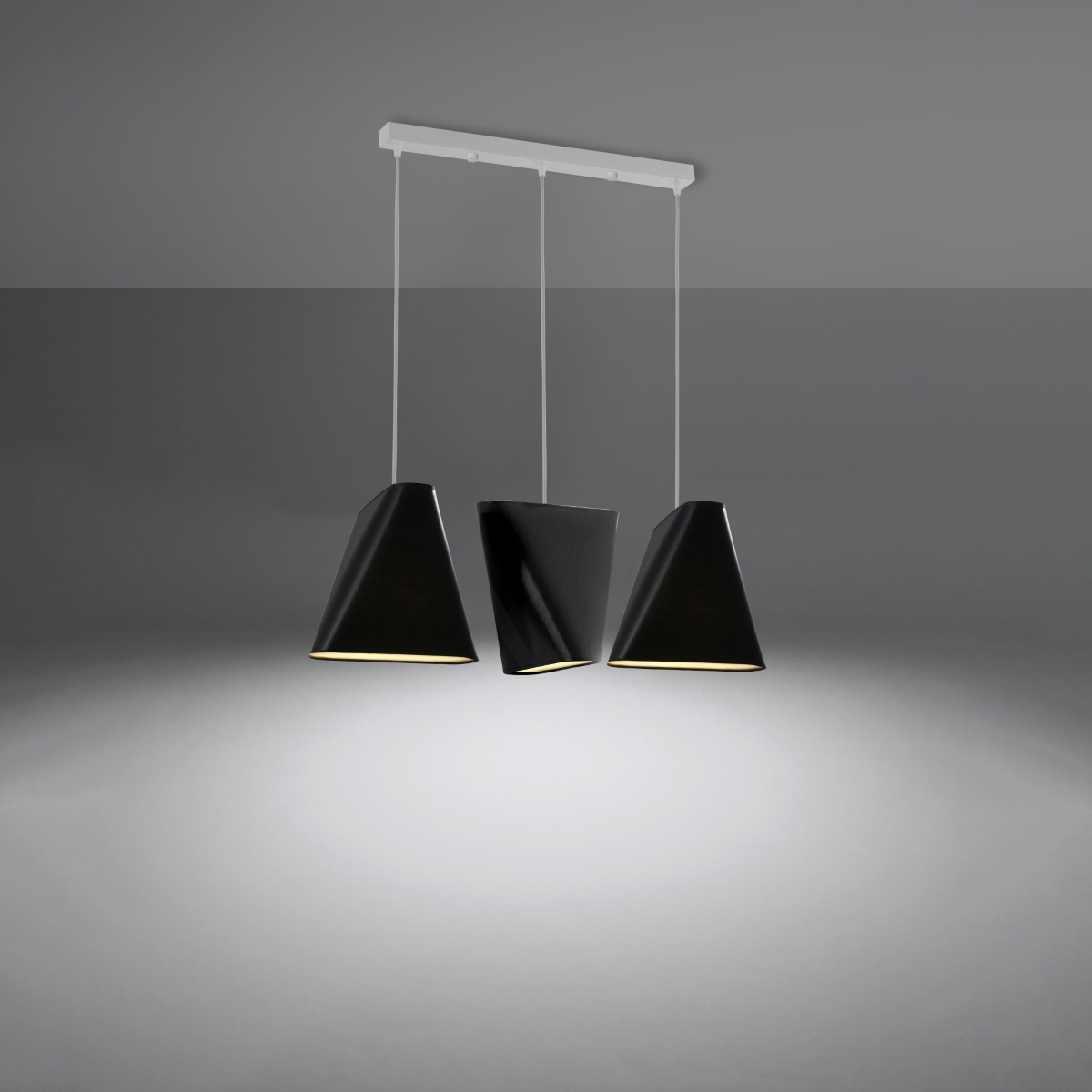 Lustre BLUM 3 noir