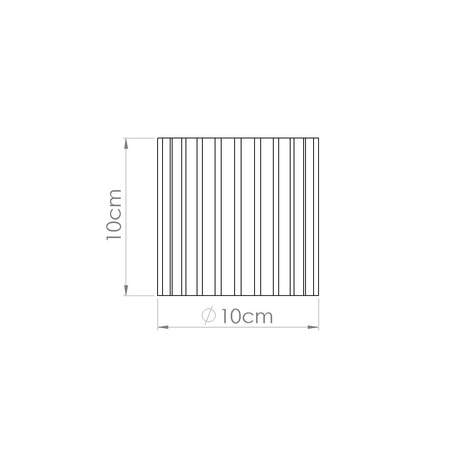 Plafonnier AURA 1 vert olive GU10