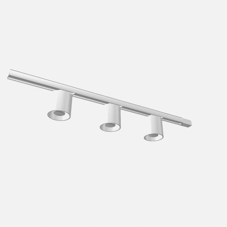 Plafonnier, 3 spots, système de rail triphasé, ORBIS