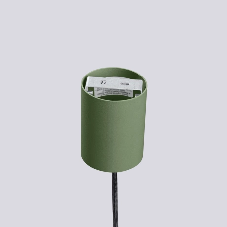 Lampe pendante HALO 1 vert olive