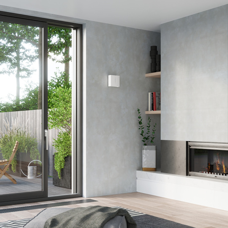 Applique LINEA blanc + 2x ampoule LED G9 4000K Froid 4.5W 530lm