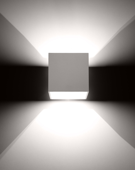 Applique QUAD 1 blanche + 1x ampoule LED G9 3000K Warm 4,5W 510lm