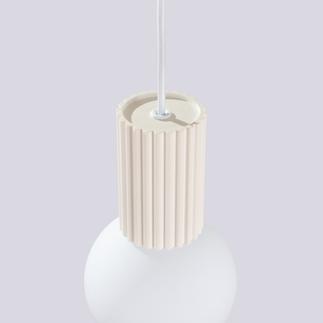 Lampe suspendue HALO 1 beige