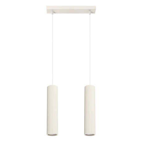 Lampe suspendue KARBON 2 beige