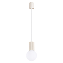 Lampe suspendue HALO 1 beige