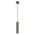 Lampe suspendue KARBON 1 vert olive