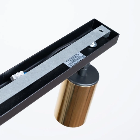 Plafonnier WINX 2 noir/doré