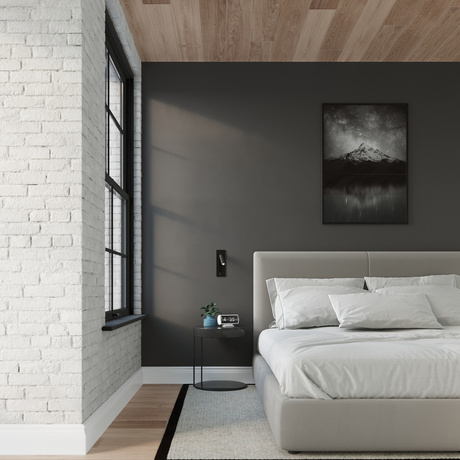 Applique ENIF noire + 1x ampoule LED G9 3000K Warm 4.5W 510lm