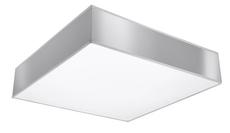Plafond HORUS 55 GREY + 4x ampoule LED E27 3000K Warm 7.5W 620lm