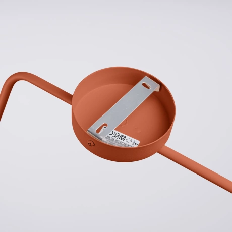 Applique NOX rouge ocre