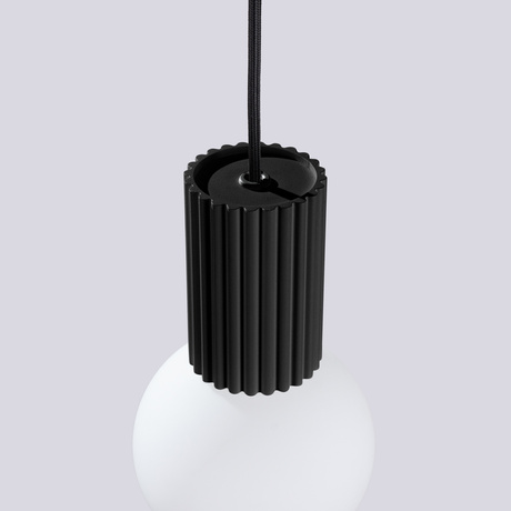 Lampe suspendue HALO 1 noir
