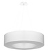 Lustre SATURNO 70 blanc + 6x ampoule LED E27 4000K Froid 7.5W 650lm