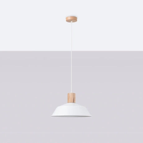 Lampe suspendue FANO blanc