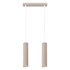Lampe suspendue KARBON 2 taupe