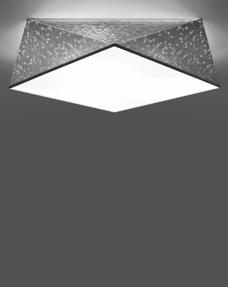 Plafond HEXA 45 CEKIN + 3x ampoule LED E27 3000K Warm 7.5W 620lm