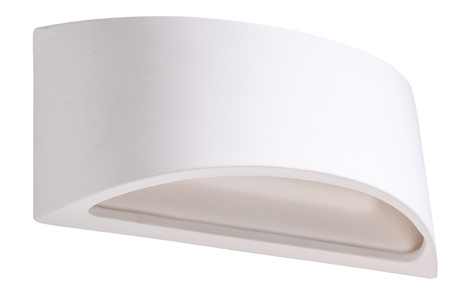 Applique en céramique VIXEN blanc + 1x ampoule LED G9 3000K Warm 4.5W 510lm