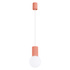 Lampe pendante HALO 1 peach