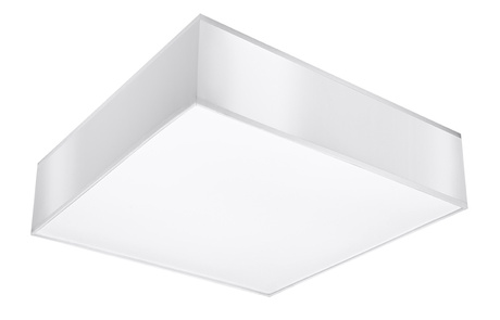 Plafond HORUS 55 BLANC + 4x ampoule LED E27 4000K Froid 7.5W 650lm