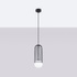 Lampe suspendue BRINA 1 noire + 1x ampoule LED G9 4000K froide 4,5W 460lm