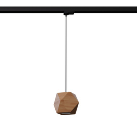 WOODY lampe suspendue en bois naturel GU10 3000K 7W 510lm #B