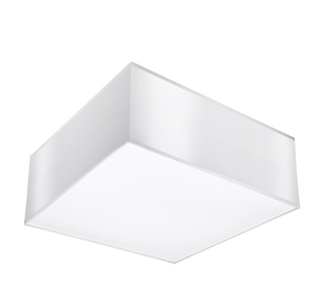 Plafond HORUS 25 BLANC + 1x ampoule LED E27 4000K Froid 7.5W 650lm