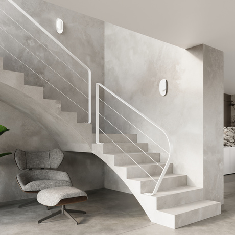 Applique TEAR blanc + 1x ampoule LED G9 3000K Warm 4.5W 510lm