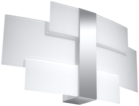 Applique CELIA chrome + 2x ampoule LED G9 3000K Warm 4.5W 510lm