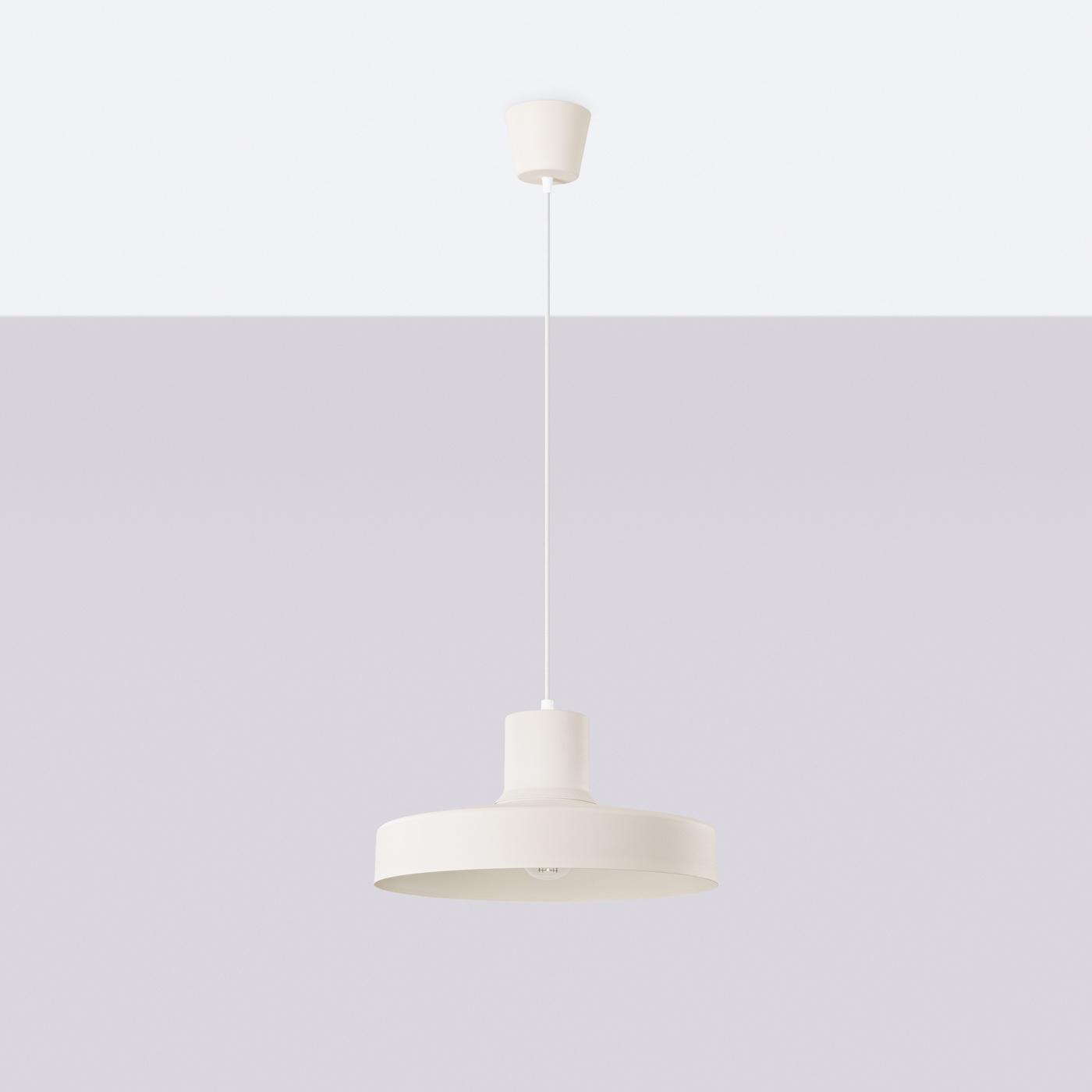 Lampe suspendue BILO beżowa