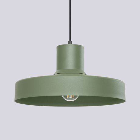 Lampe suspendue BILO vert olive