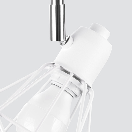 Plafond ARTEMIS 2 blanc + 2x ampoule LED E14 4000K Froid 7.5W 680lm