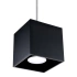 Lampe suspendue QUAD 1 noir