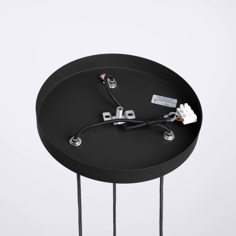 Lampe suspendue HALO 3P noir