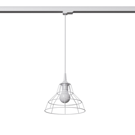 ANATA lampe suspendue blanche E27