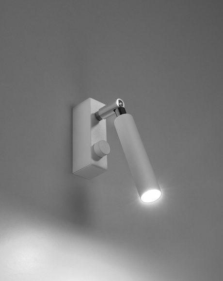 Applique EYETECH 1 blanche + 1x ampoule LED G9 4000K froide 4,5W 530lm