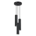 Lampe suspendue KARBON 3P noir