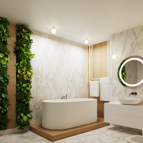 Applique HALO blanc IP44