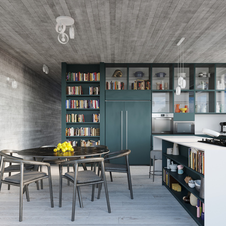 Plafond TITRAN 2 blanc + 2x ampoule LED E27 4000K Froid 7.5W 690lm