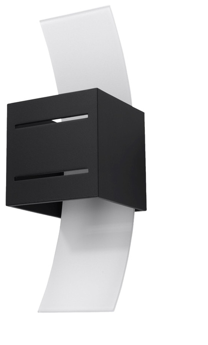 Applique LORETO noir + 1x ampoule LED G9 3000K Warm 4.5W 510lm