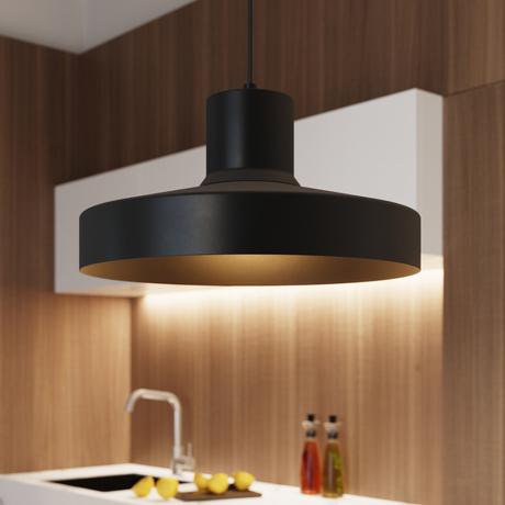 Lampe suspendue BILO noir