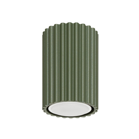 Plafonnier KARBON 10 vert olive