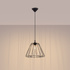 Lampe suspendue TRAPO noir